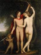 Jonas Akerstrom Venus,Adonis and Amor Spain oil painting artist